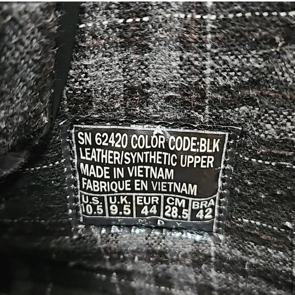 Skechers Men's Heavy Duty Water Resistant Weatherproof Boots Black 10.5 - Picture 5 of 8